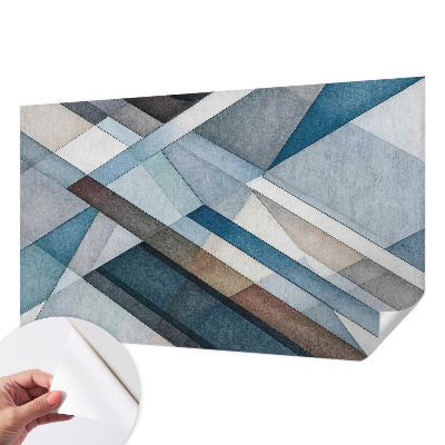 3D fototapetas sienoms su abstrakčios geometrijos motyvu