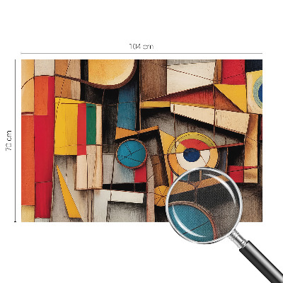 Savaime lipnus fototapetas Geometriniai dydžiai