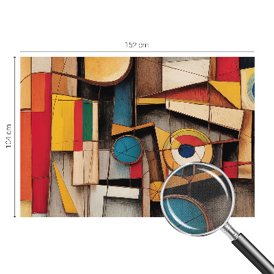 Savaime lipnus fototapetas Geometriniai dydžiai