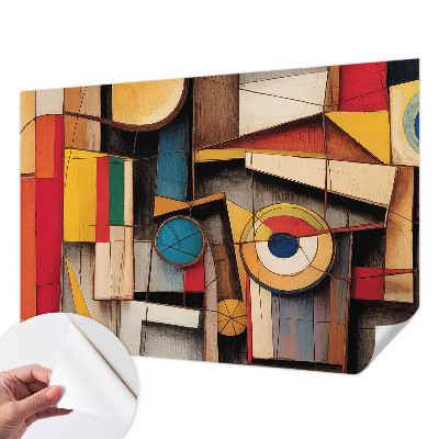 Savaime lipnus fototapetas Geometriniai dydžiai