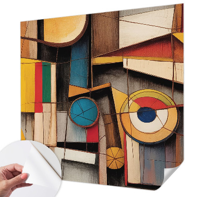 Savaime lipnus fototapetas Geometriniai dydžiai