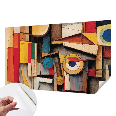 Savaime lipnus fototapetas Geometriniai dydžiai