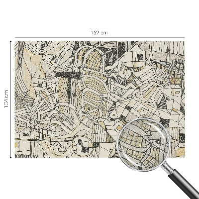 3D fototapetas Geometrinė abstrakcija