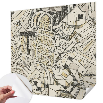 3D fototapetas Geometrinė abstrakcija