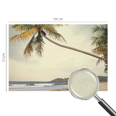 3D fototapetas sienoms su tropiniu kraštovaizdžiu