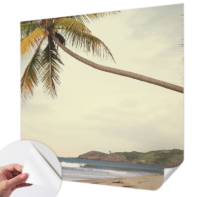 3D fototapetas sienoms su tropiniu kraštovaizdžiu