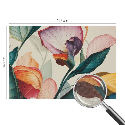 Tapetai Spalvingas žiedas