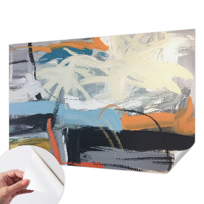 3D fototapetas sienoms Spalvinga abstrakcija