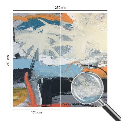 3D fototapetas sienoms Spalvinga abstrakcija