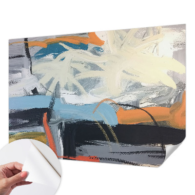 3D fototapetas sienoms Spalvinga abstrakcija