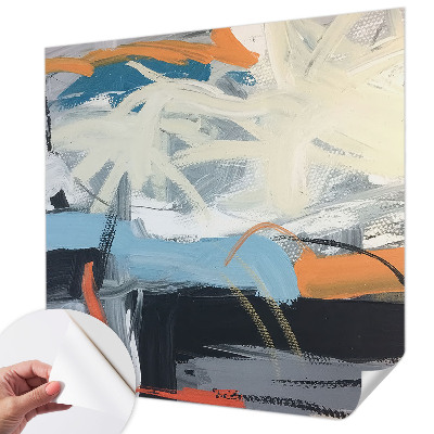 3D fototapetas sienoms Spalvinga abstrakcija