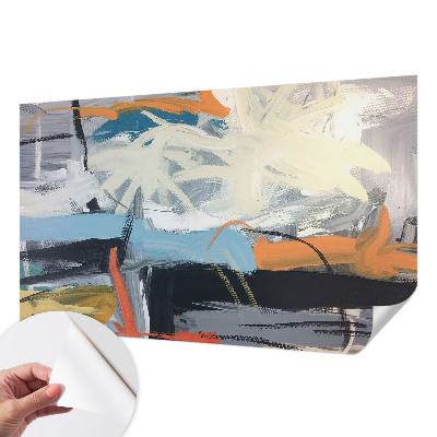 3D fototapetas sienoms Spalvinga abstrakcija