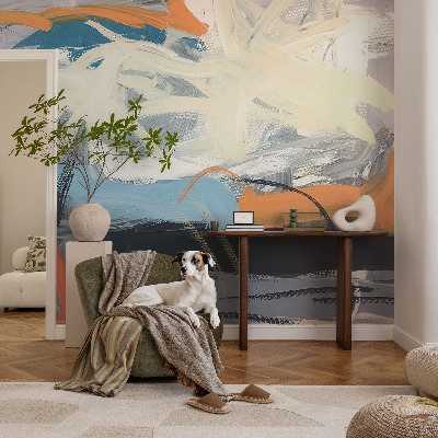 3D fototapetas sienoms Spalvinga abstrakcija