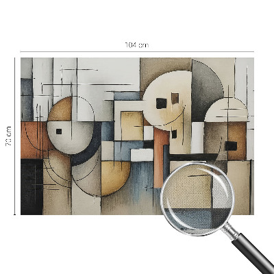 Fototapetas vaiko kambariui Geometrinės harmonikos