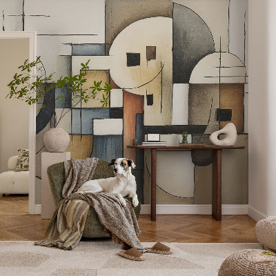 Fototapetas vaiko kambariui Geometrinės harmonikos