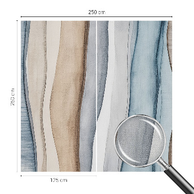 Fototapetas vaiko kambariui Abstraktūs sruogeliai