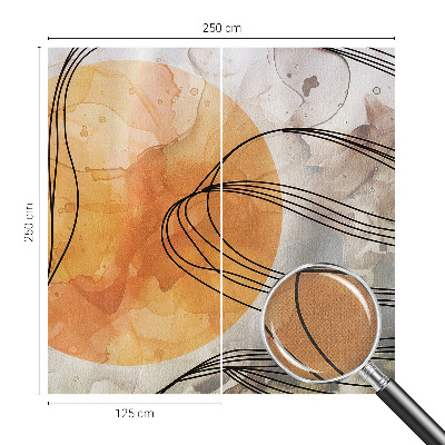 Fototapetas vaiko kambariui Harmoninė abstrakcija