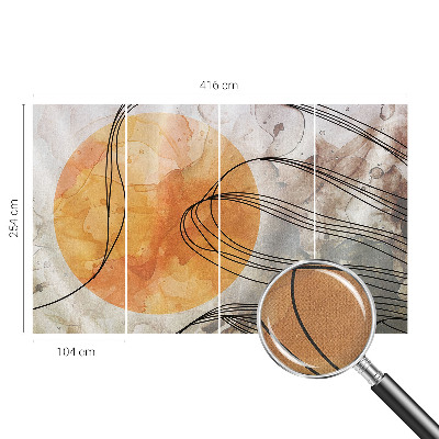 Fototapetas vaiko kambariui Harmoninė abstrakcija