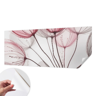 3D fototapetas sienoms Blomsterio siluetas