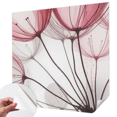 3D fototapetas sienoms Blomsterio siluetas