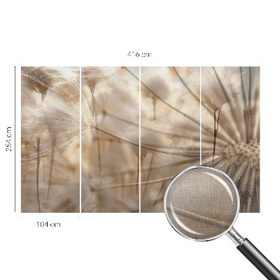 Savaime lipnus fototapetas Diskretūs tūtelės