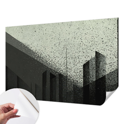 3D fototapetas su didelėmis geometrinėmis formomis (Bigeometrija)
