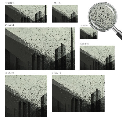 3D fototapetas su didelėmis geometrinėmis formomis (Bigeometrija)