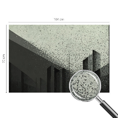 3D fototapetas Bigeometrija