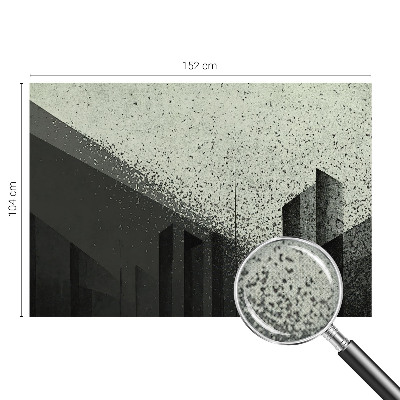 3D fototapetas su didelėmis geometrinėmis formomis (Bigeometrija)