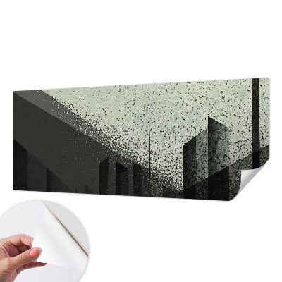 3D fototapetas su didelėmis geometrinėmis formomis (Bigeometrija)
