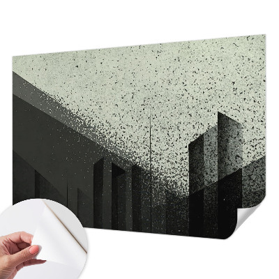 3D fototapetas su didelėmis geometrinėmis formomis (Bigeometrija)