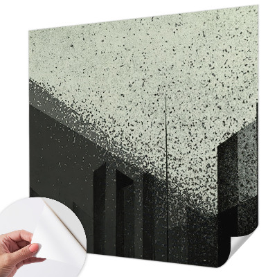 3D fototapetas su didelėmis geometrinėmis formomis (Bigeometrija)