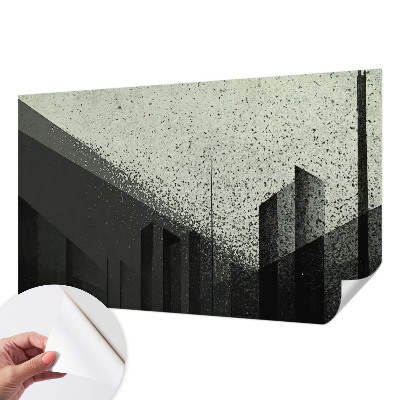3D fototapetas su didelėmis geometrinėmis formomis (Bigeometrija)