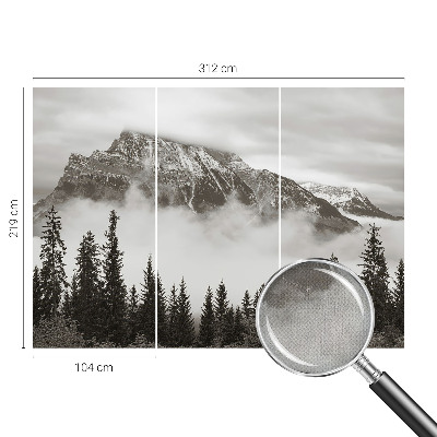 3D fototapetas sienoms Bjerglandskabas