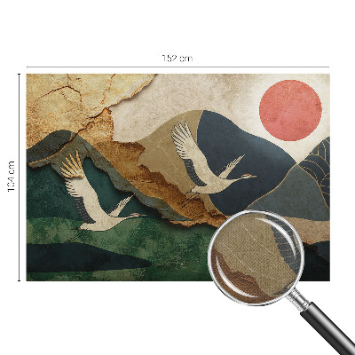 Fototapetai Østens kraner