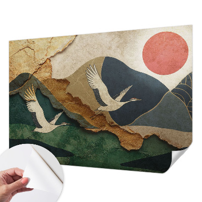 Fototapetai Østens kraner