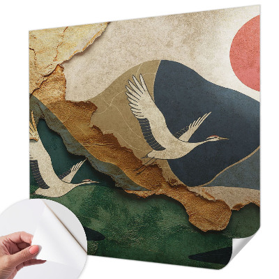 Fototapetai Østens kraner