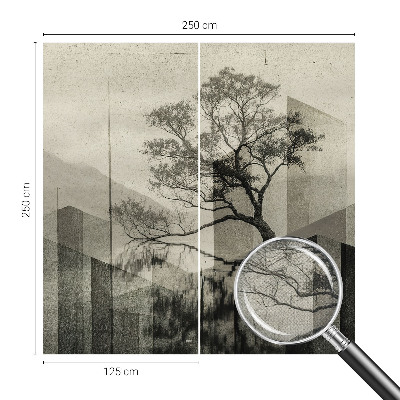Savaime lipnus fototapetas su „Rå Elegancija“ dizainu