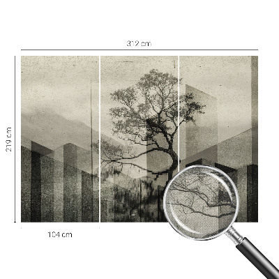 Savaime lipnus fototapetas Rå elegancija