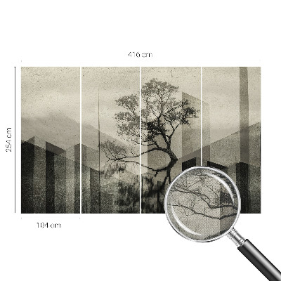 Savaime lipnus fototapetas Rå elegancija