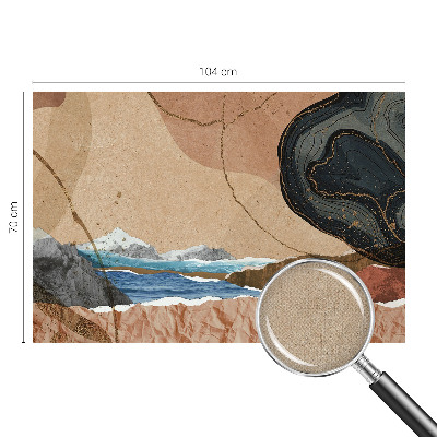 Fototapetas vaikams Abstraktus peizažas