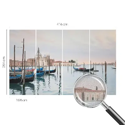 3D fototapetas sienoms su Venecijos kraštovaizdžio motyvu