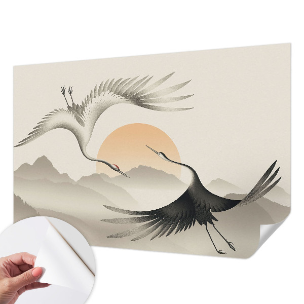 Savaime lipnus fototapetas Østkraner