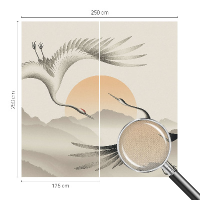 Savaime lipnus fototapetas Østkraner