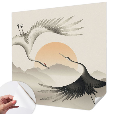 Savaime lipnus fototapetas Østkraner