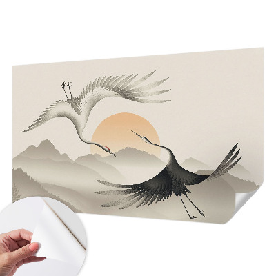 Savaime lipnus fototapetas Østkraner