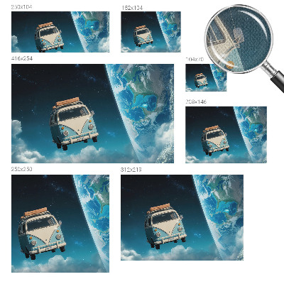 3D fototapetas Rumrejseris