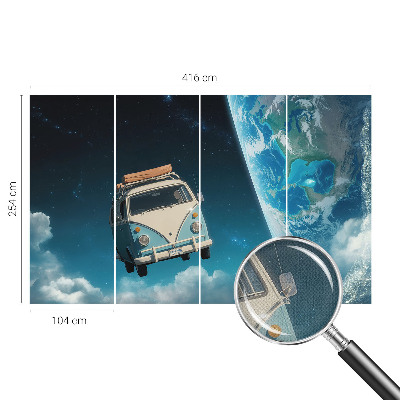 3D fototapetas su rumų jūros motyvu