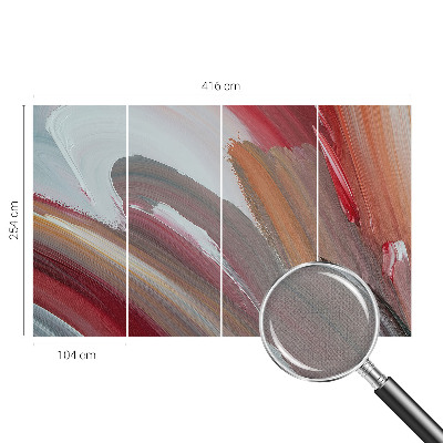 3D fototapetas sienoms Malerisk udtryk