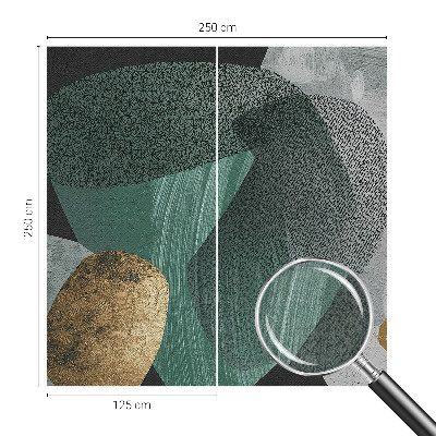Fototapetas vaikams su abstrakčios geometrinės kompozicijos motyvu